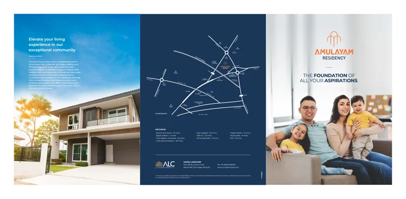 Location map and brochure introduction