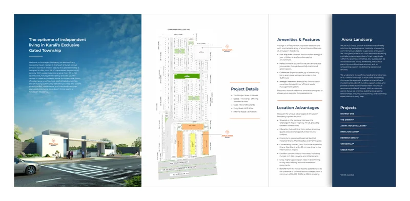 Residency and Square site plan