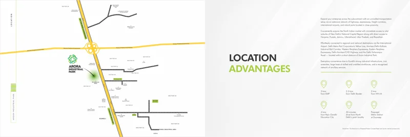Location map · concept brochure