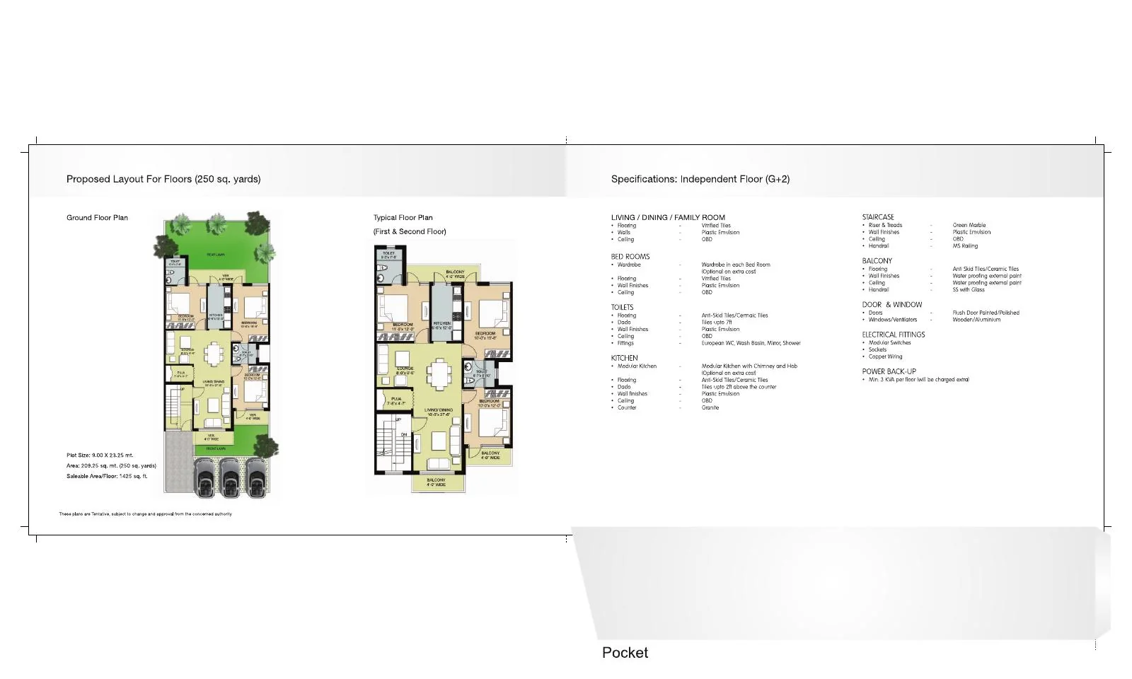 Ambrosia · 3 bedrooms recorded layout