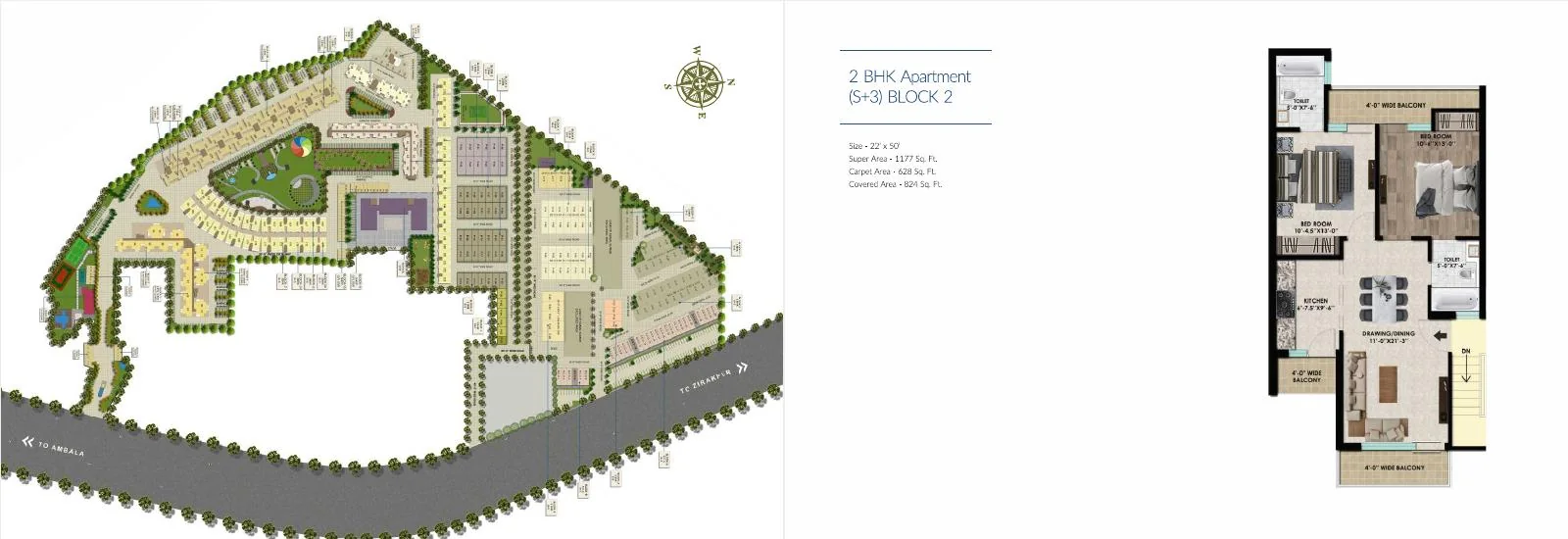 SBP Housing Park · 2 BHK recorded layout