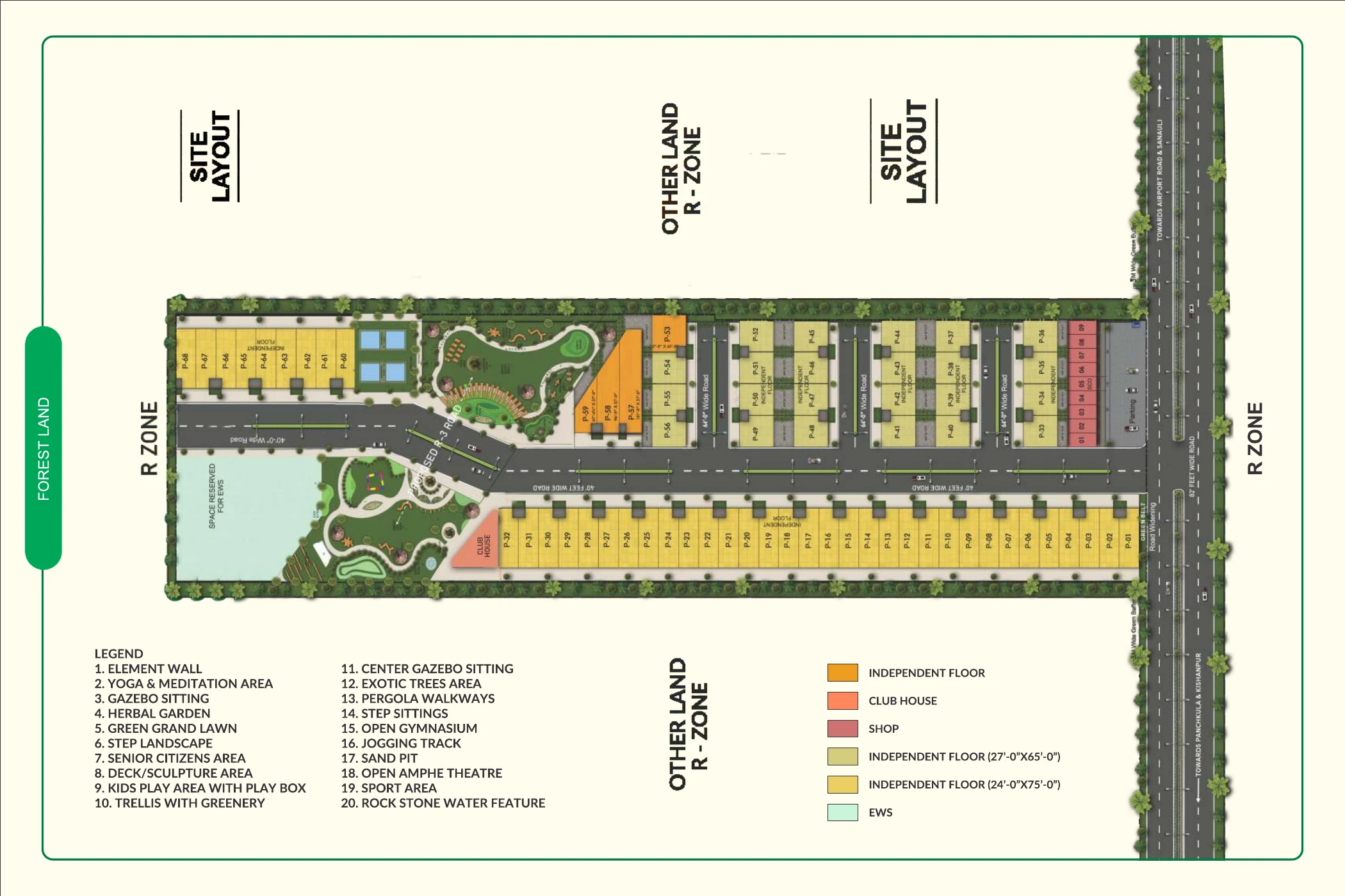 Motia Harmony Greens · site plan · page 10