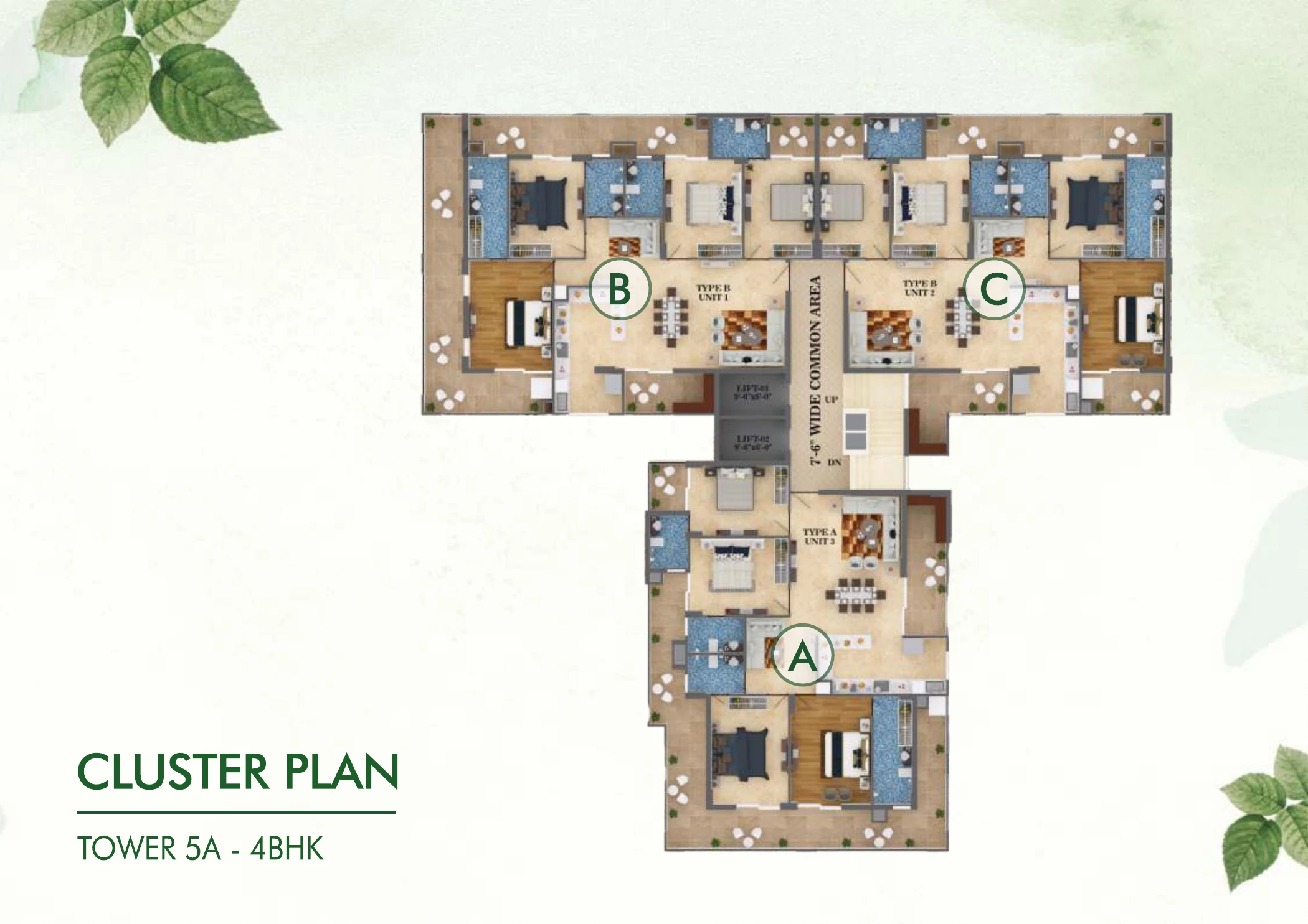 Trishla City · floor plan · page 4