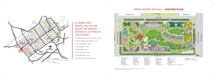 Hero Homes Sector 88 master plan
