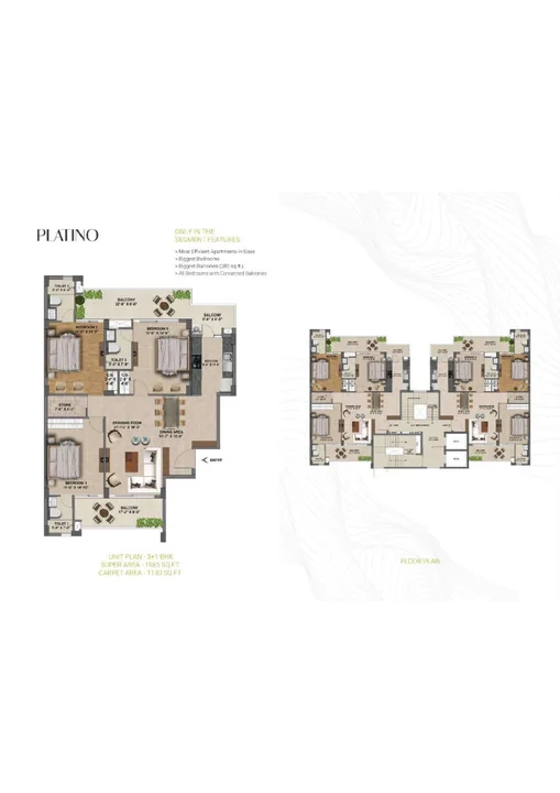 Brochure floor plan · page 18