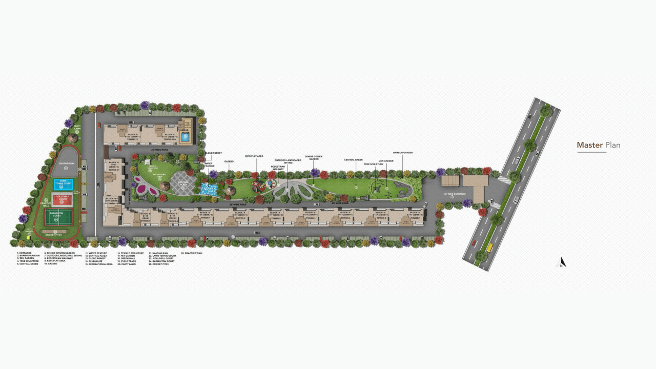 Ananta Aspire master plan